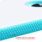 Case Protector Apple Iphone 6 Plus White Aqua W/ kickstand Pie Non-slipping (17004004) by www.tiendakimerex.com